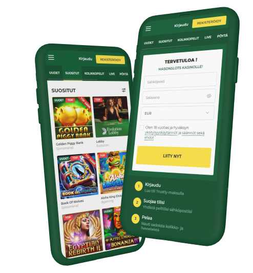 Masonslots Casino Mobiilisovellus